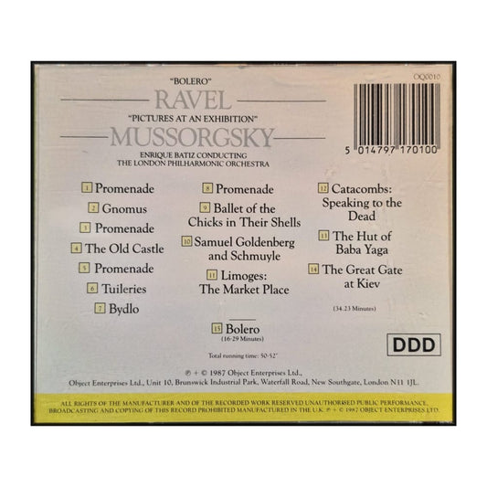 Ravel / Mussorgsky: Bolero / Pictures At An Exhibition