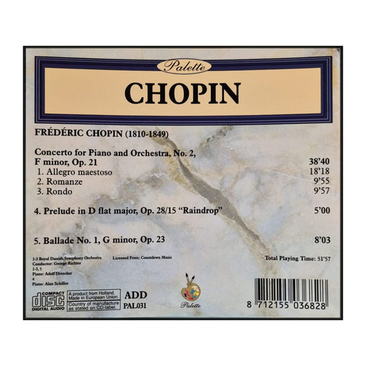 Frédéric Chopin: Raindrop Prelude