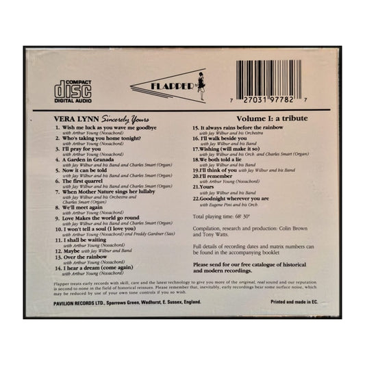 Vera Lynn: Sincerely Yours