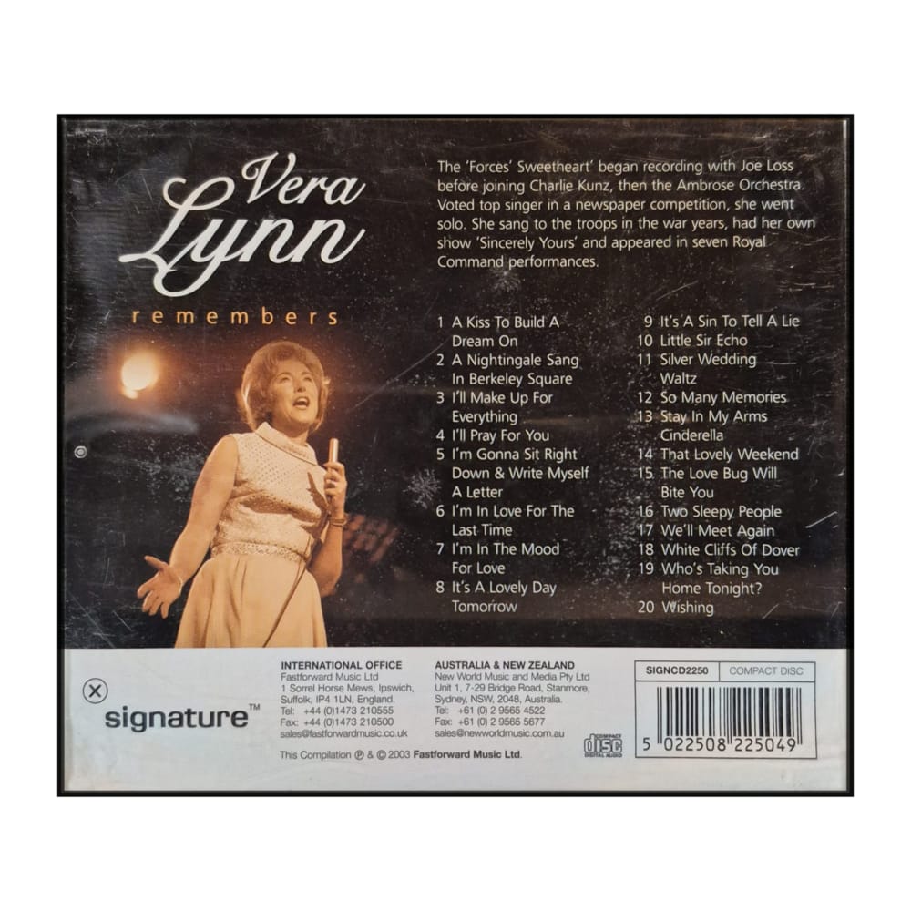 Vera Lynn: Remembers