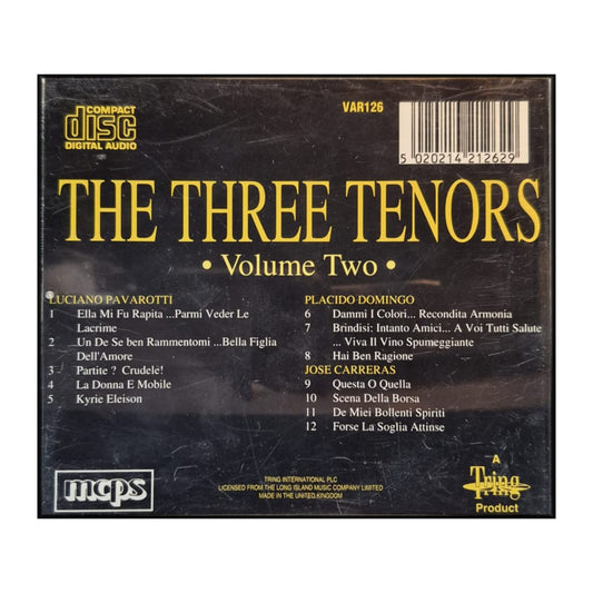 The Three Tenors V2 Jose Carreras & Luciano Pavarotti & Placido Domingo: