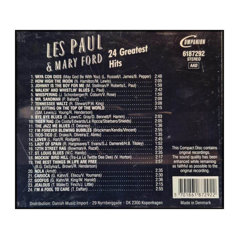 Les Paul & Mary Ford: 24 Greatest Hits