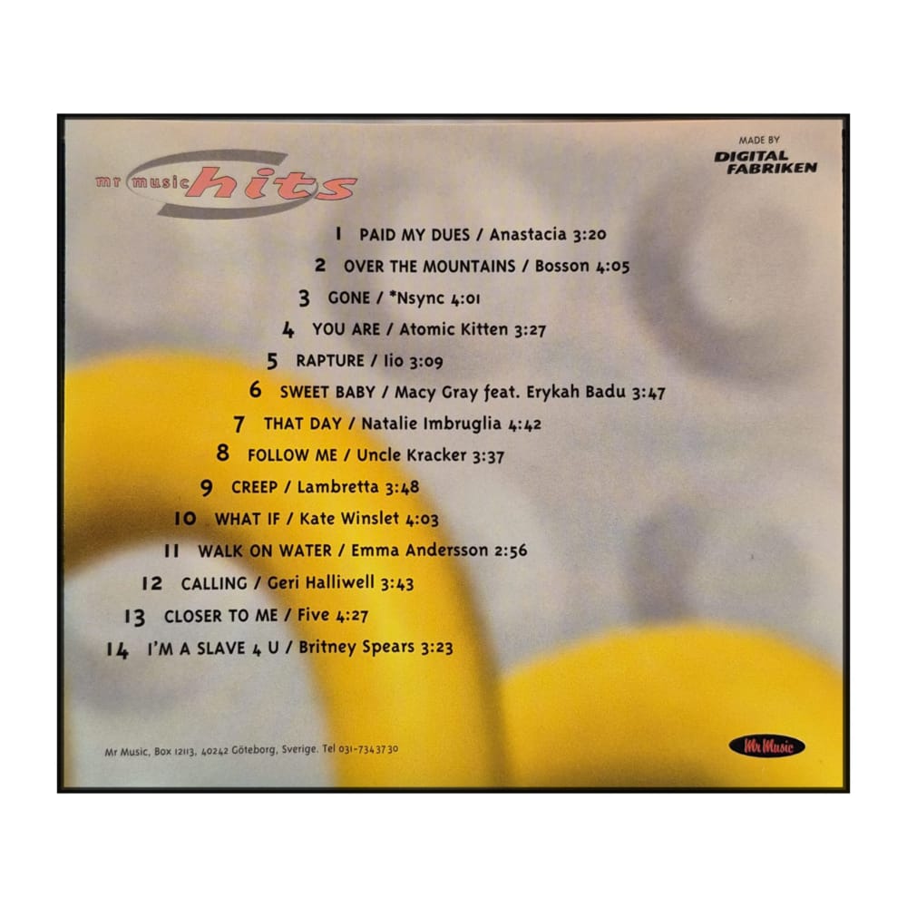 Mr Music Hits 2002-01