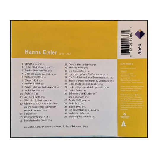 Hanns Eisler: Lieder
