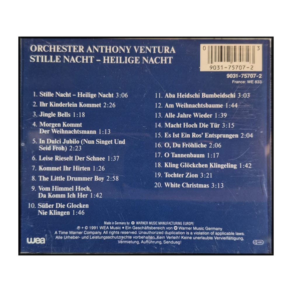 Orchester Anthony Ventura: Stille Nacht Heilige Nacht