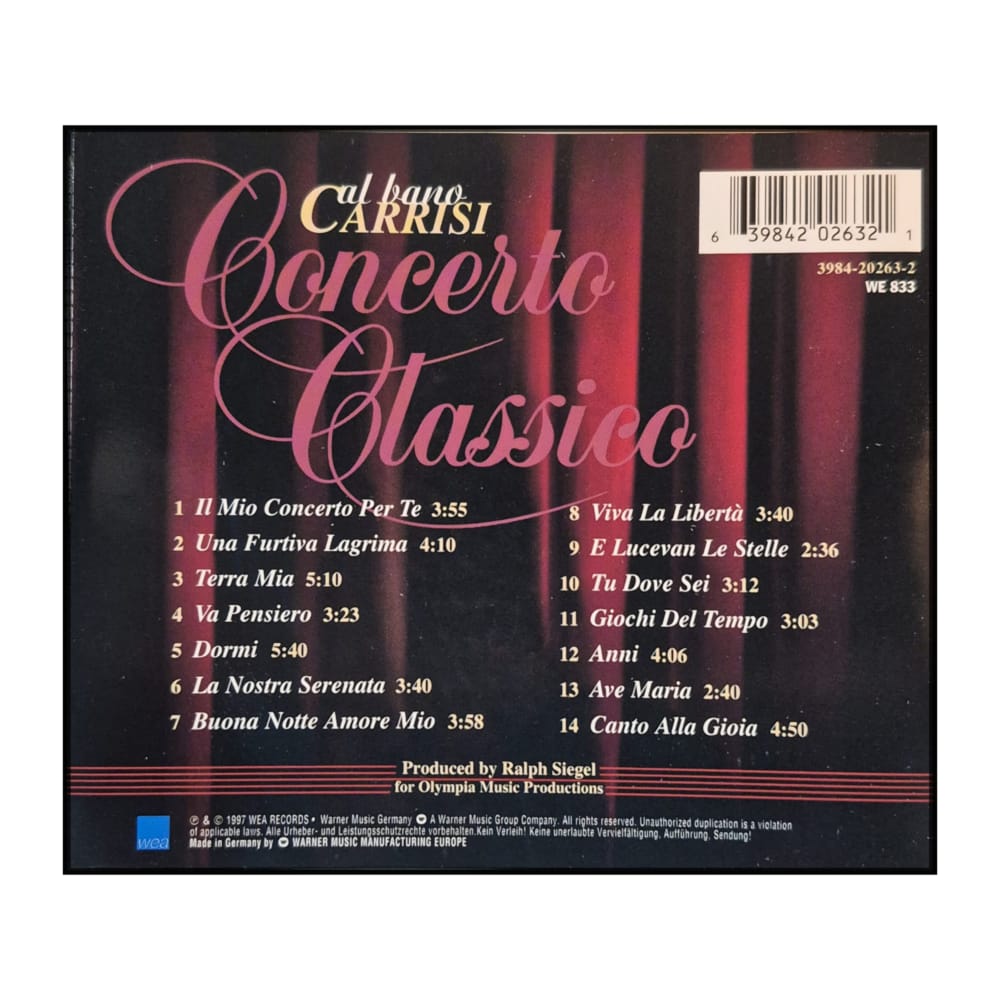 Al Bano Carrisi: Concerto Classico