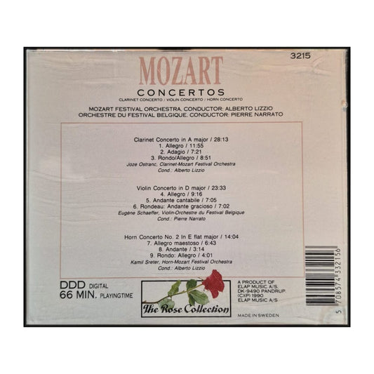 The Rose Collection: Mozart: Concertos