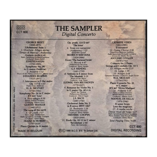 The Sampler: Digital Concerto