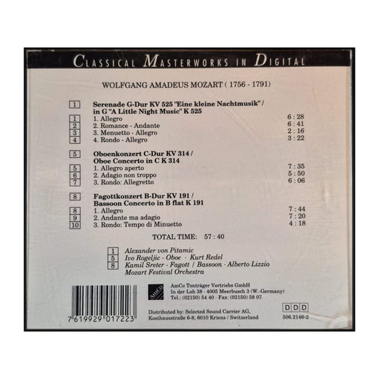 Wolfgang Amadeus Mozart: Classical Masterworks In Digital