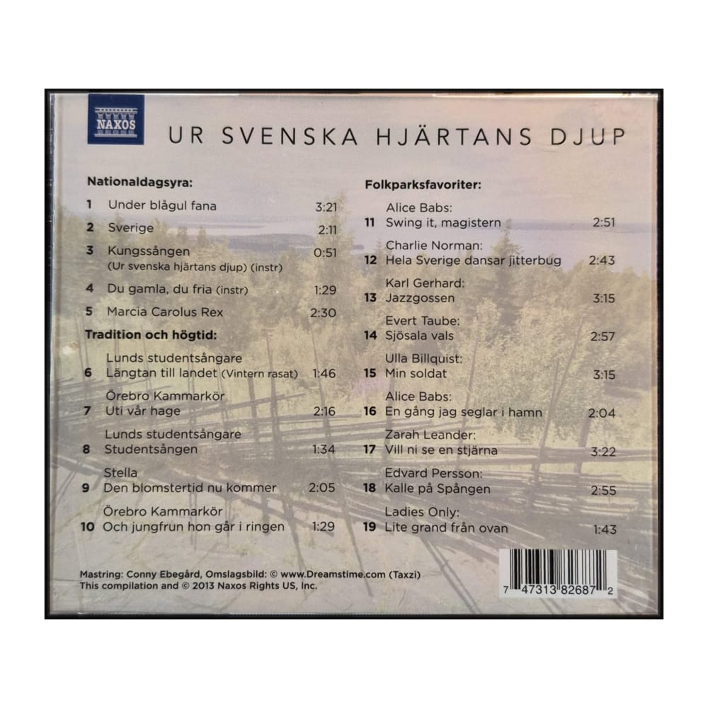 Naxos: Ur Svenska Hjärtans Djup