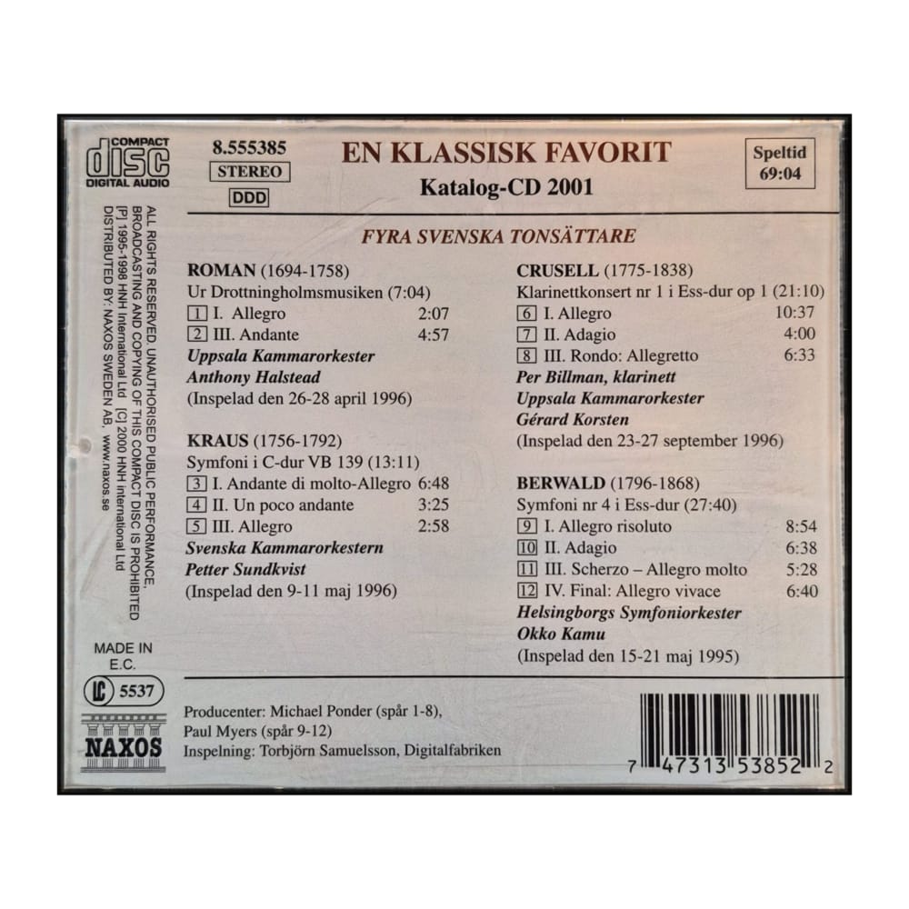 Naxos 2001: En Klassisk Favorit