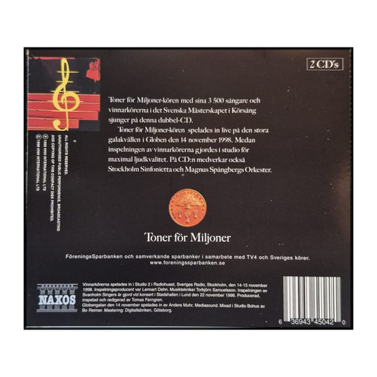 Svenska Mästarna I Körsång 1998 Och Toner För Miljoner-Kören I Globen