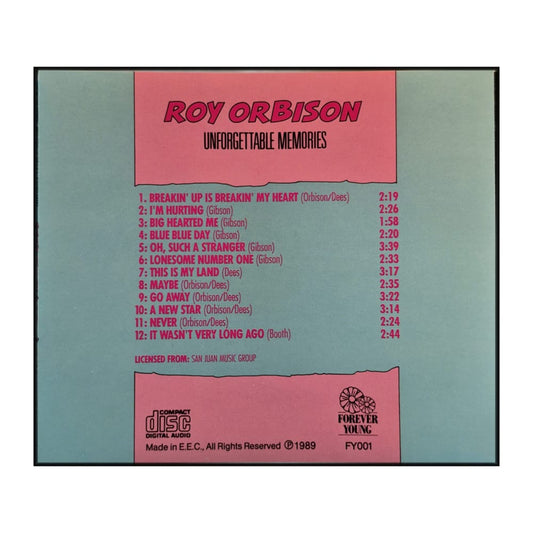 Roy Orbison: Unforgettable Memories