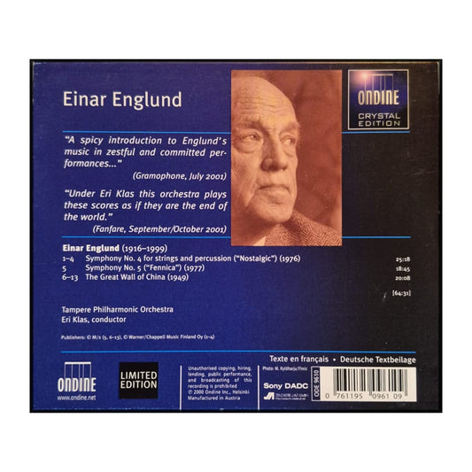 Einar Englund: The Great Wall Of China / Symphonies Nos. 4 & 5