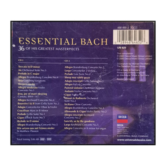 Essential Bach: 36 Greatest Masterpieces