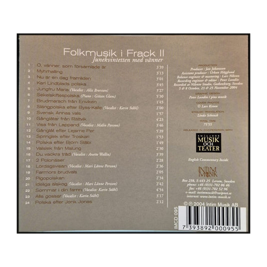 Junekvintetten Med Vänner: Folkmusik I Frack 2