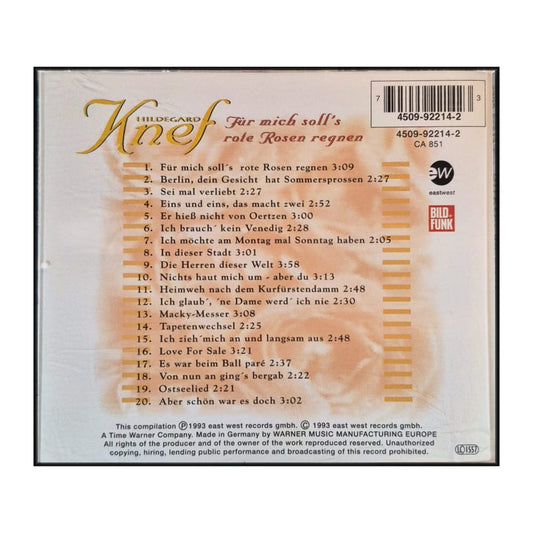 Hildegard Knef: Ihre 20 Schönsten Songs