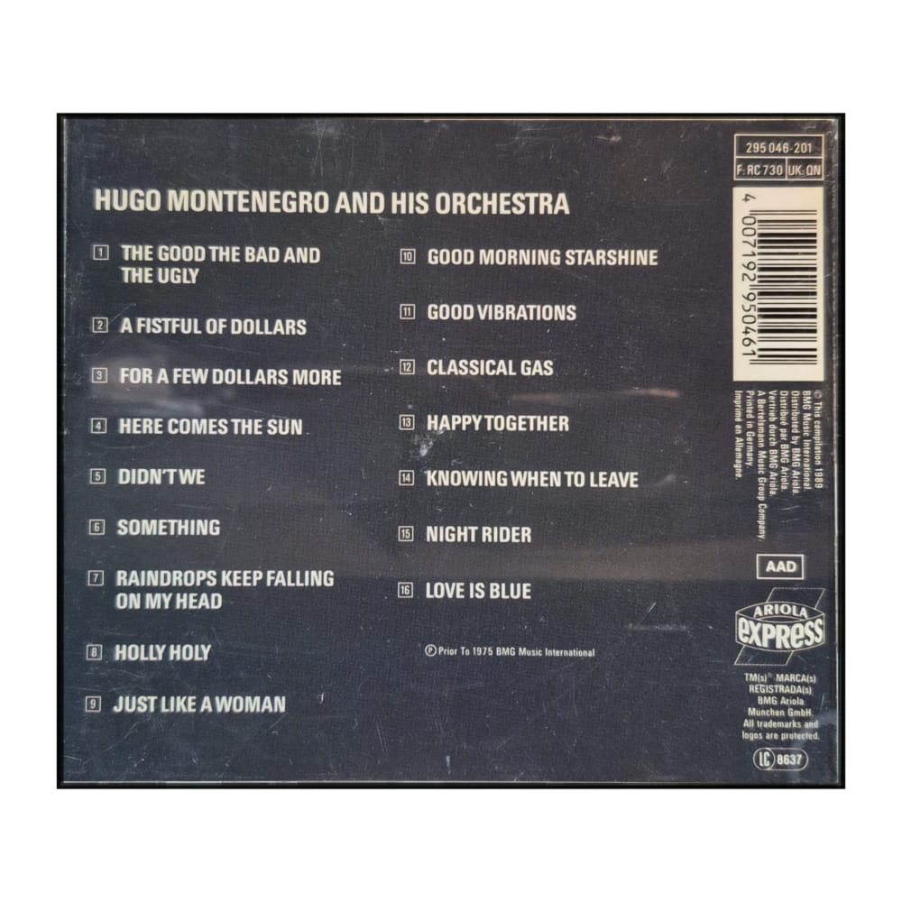 Hugo Montenegro And His Orchestra: The Good The Bad And The Ugly