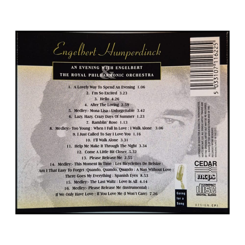 Engelbert Humperdinck: An Evening With Engelbert The Royal Philharmonic Orchestra