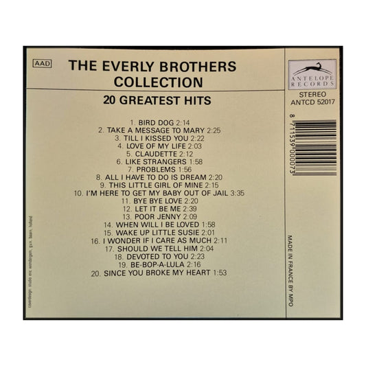 The Everly Brothers: 20 Greatest Hits
