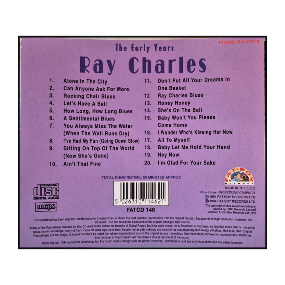 Ray Charles: The Early Years