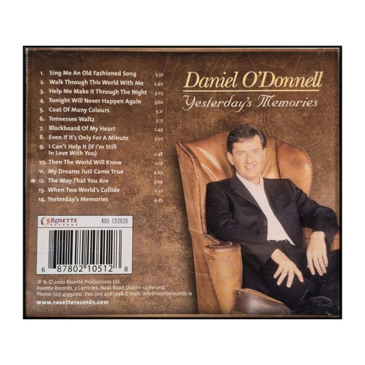 Daniel O'Donnell: Yesterday'S Memories