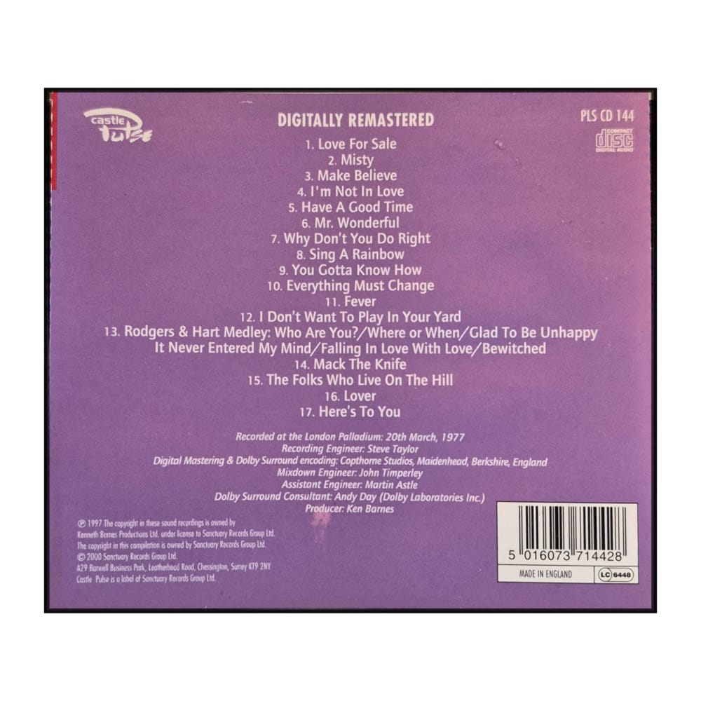 Peggy Lee: Fever