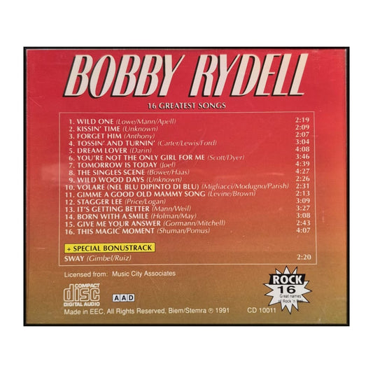 Bobby Rydell: 16 Greatest Songs