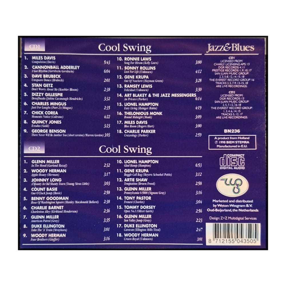 Jazz & Blues: Cool Swing