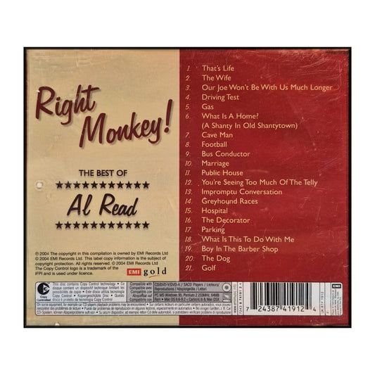 Al Read: Right Monkey