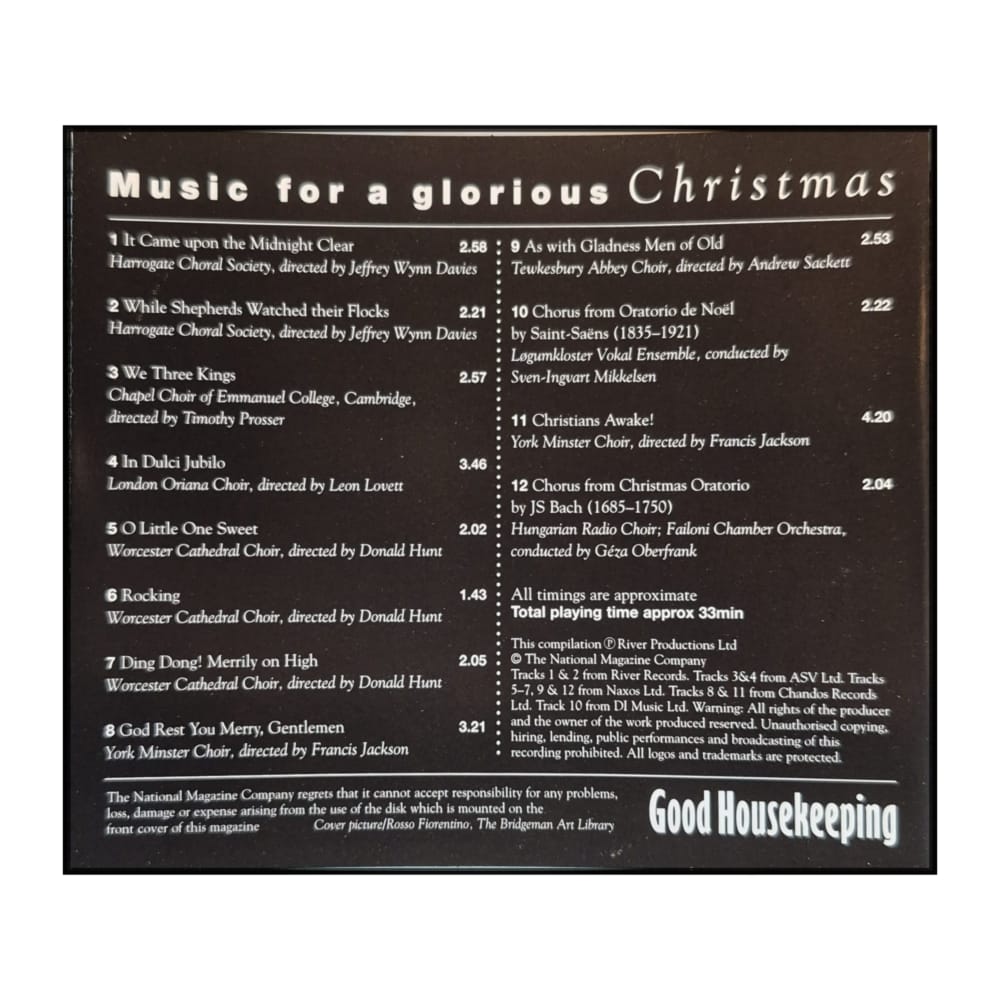 Music For A Glorious Christmas