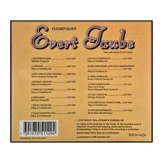 Evert Taube: Eldarevalsen