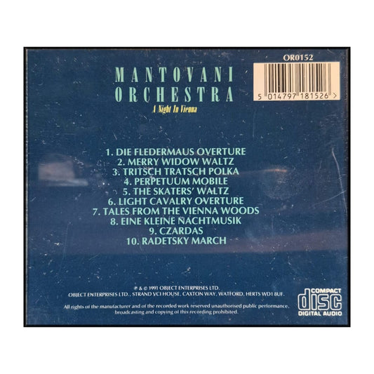 Mantovani Orchestra: A Night In Vienna