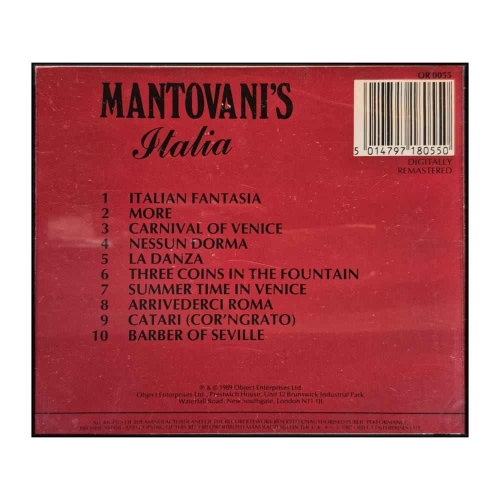 Mantovani: Italia