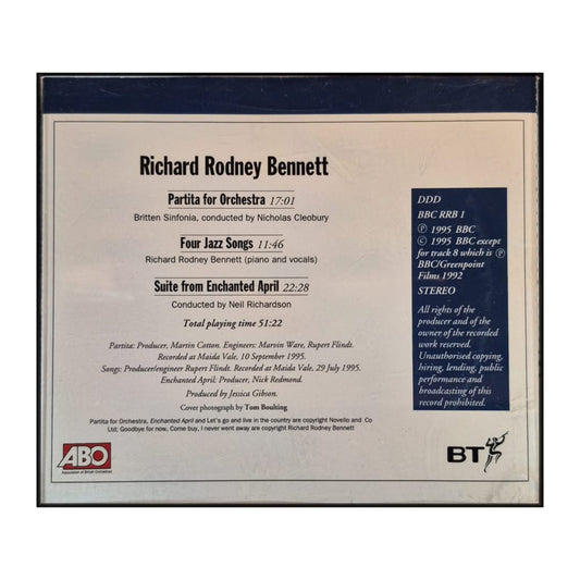 Richard Rodney Bennett: Partita For Orchestra