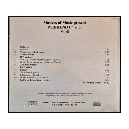 Weekend Classics: Verdi