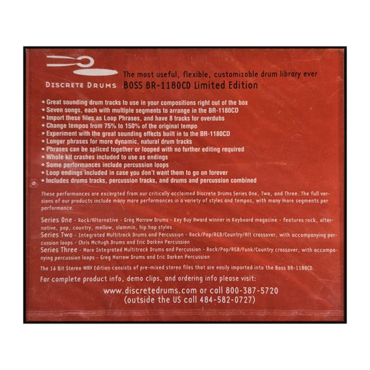Discrete Drums: Boss Collection Limited Edition