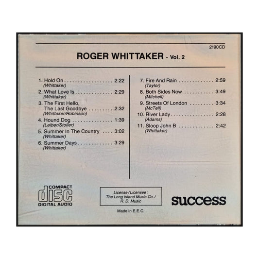 Roger Whittaker: Greatest Hits Live V1