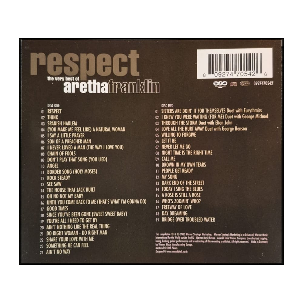 Aretha Franklin: Respect - The Very Best Of