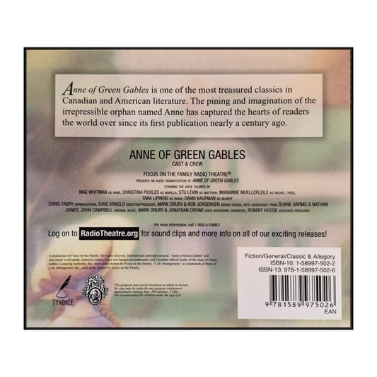 Lucy Maud Montgomery: Anne Of Green Gables