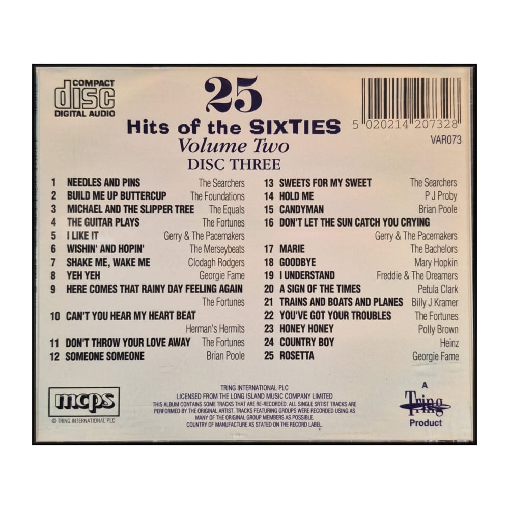 27 Hits Of The 1960S V2 Disc-3