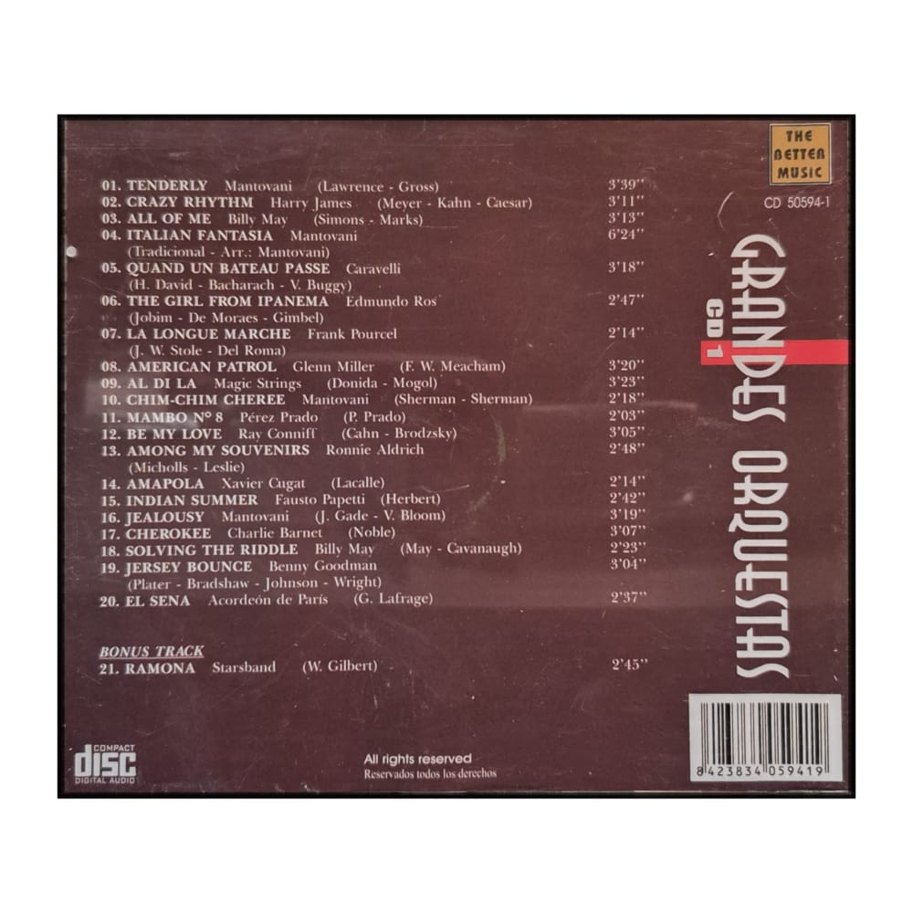 Grandes Orquestas Disc-1
