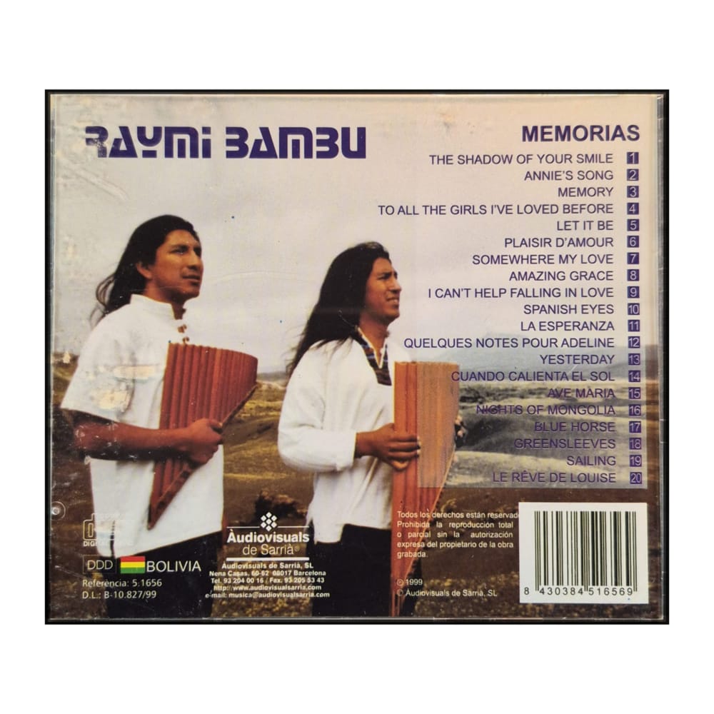 Raymi Bambu: Memorias