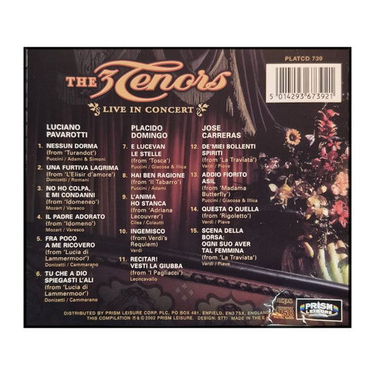 The Three Tenors: Live In Concert