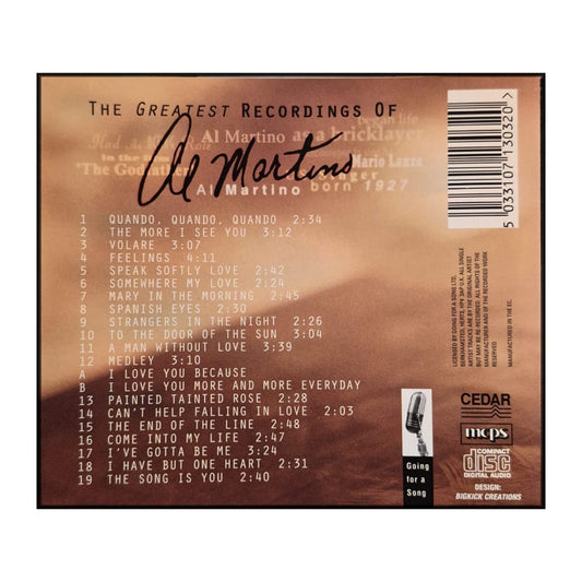 Al Martino: The Greatest Recordings Of