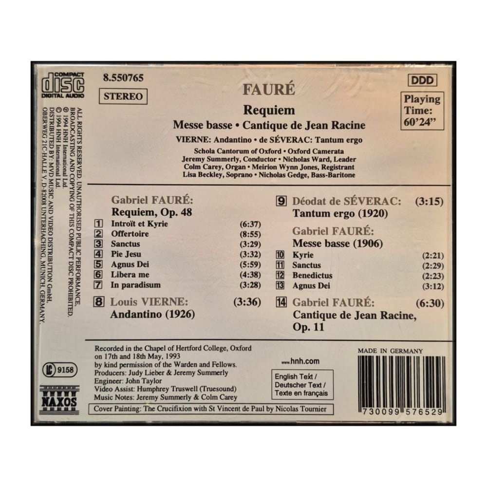 Fauré: Requiem