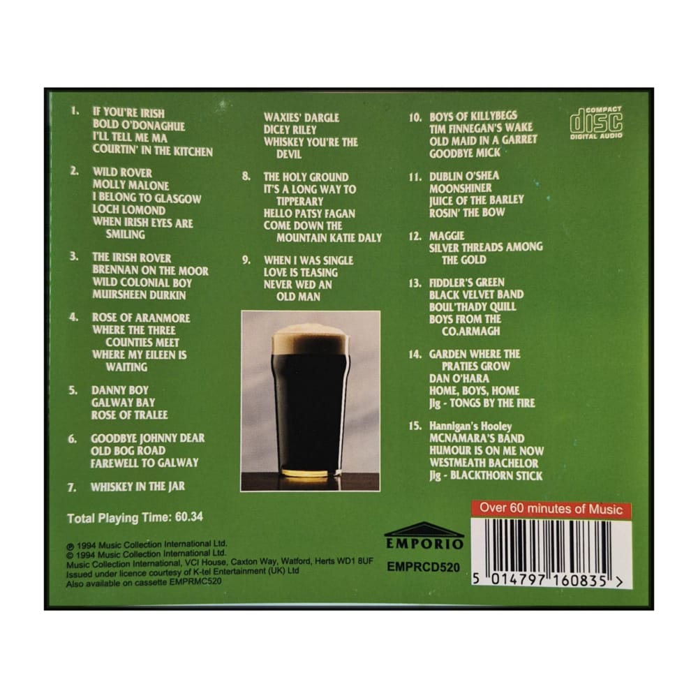 Irish Drinking Songs: Favourite