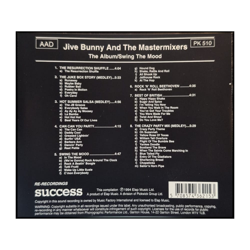 Jive Bunny And The Mastermixers: The Album