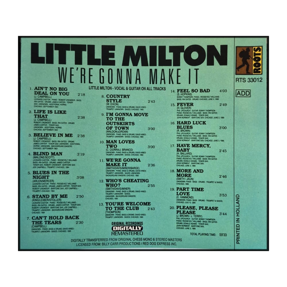 Little Milton: We'Re Gonna Make It
