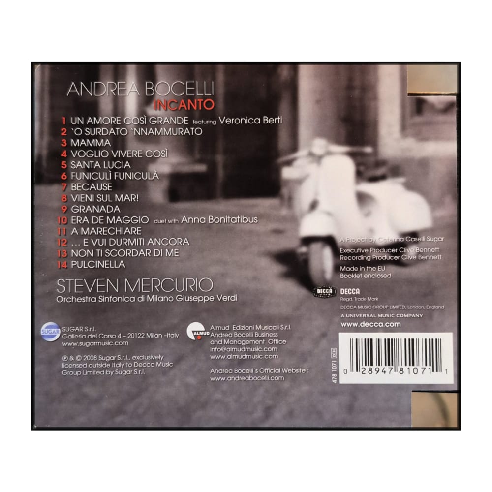 Andrea Bocelli: Incanto